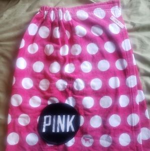 Victoria Secrets towe with Winter Orchid body set.